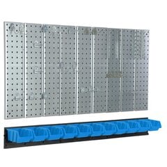 Įrankių sienelė 117x72cm Botle Tool Pegboard kaina ir informacija | Įrankių dėžės, laikikliai | pigu.lt