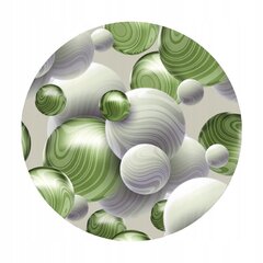 Panczo материал для штор 3D круги, шириной 145 см цена и информация | Шторы | pigu.lt