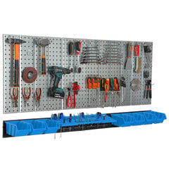 Įrankių sienelė 156x72 Botle Tool Pegboard kaina ir informacija | Įrankių dėžės, laikikliai | pigu.lt