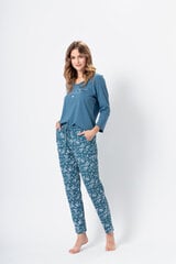 Pižama moterims M-max, mėlyna цена и информация | Женские пижамы, ночнушки | pigu.lt