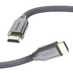 Высокоскоростной 8K HDMI-кабель BOMENYA, 60HZ, 8 м, серый цена и информация | Кабели и провода | pigu.lt