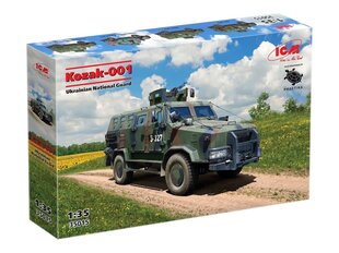 Klijuojamas modelis ICM 35015 Ukrainian National Guard Kozak-001 1/35 kaina ir informacija | Klijuojami modeliai | pigu.lt