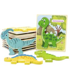 3D galvosūkis Dinozauras kaina ir informacija | Lavinamieji žaislai | pigu.lt