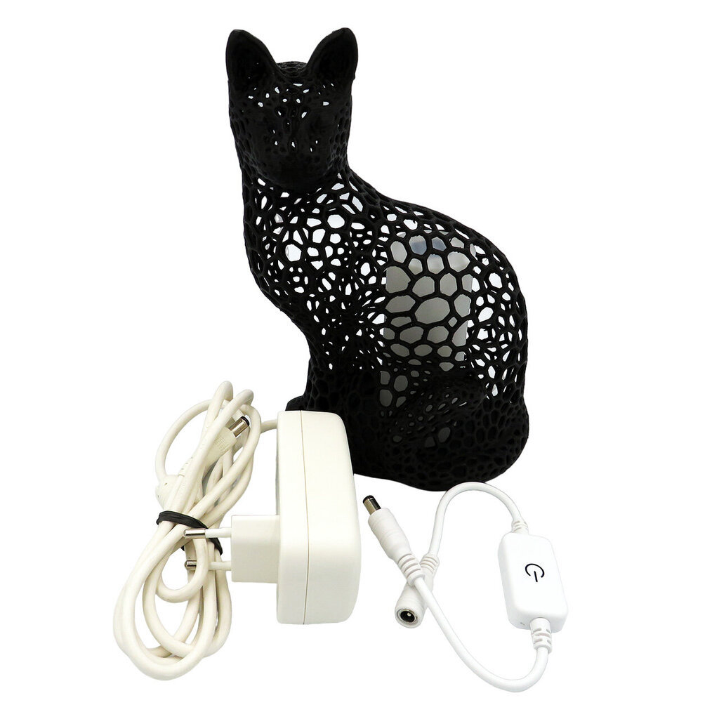 3D gaminiai stalinis LED šviestuvas Katinas kaina ir informacija | Staliniai šviestuvai | pigu.lt