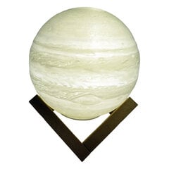 3Dgaminiai stalinis šviestuvas Jupiteris цена и информация | Настольные светильники | pigu.lt
