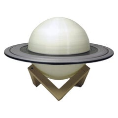 3Dgaminiai stalinis šviestuvas Saturnas цена и информация | Настольные светильники | pigu.lt