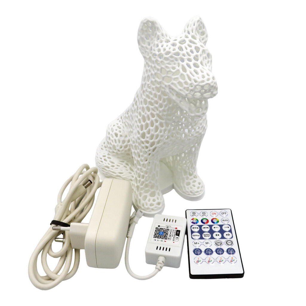 3Dgaminiai stalinis LED šviestuvas Šuo kaina ir informacija | Staliniai šviestuvai | pigu.lt