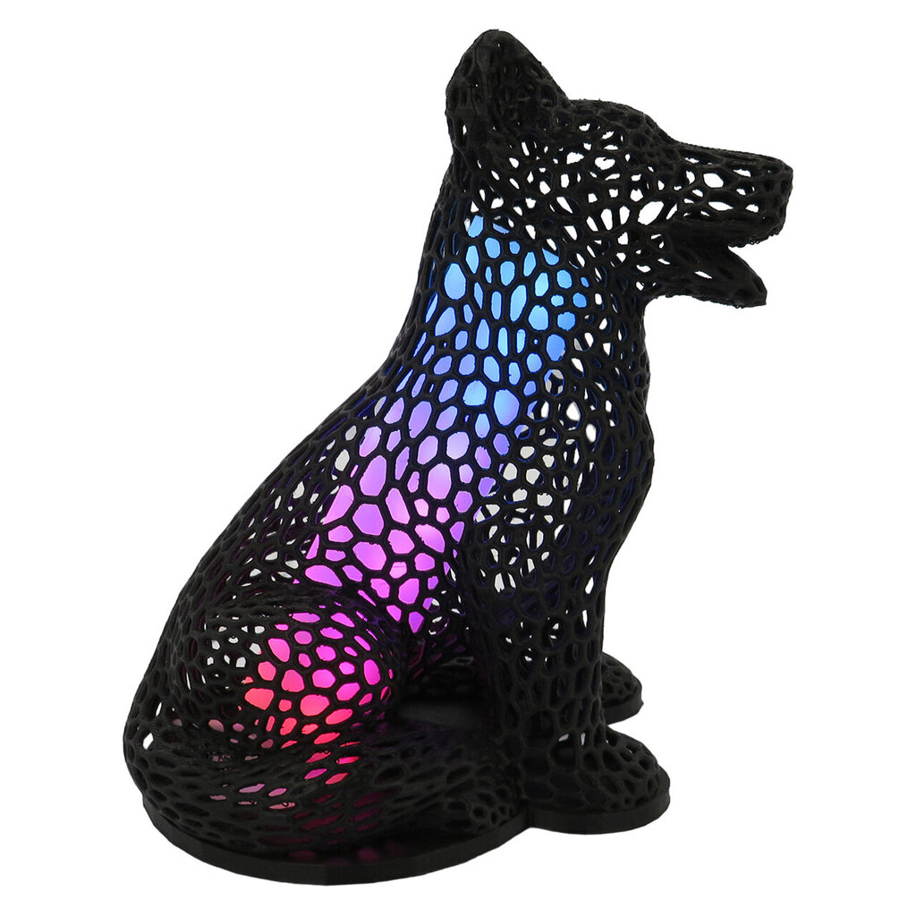 3D gaminiai stalinis LED šviestuvas Šuo kaina ir informacija | Staliniai šviestuvai | pigu.lt