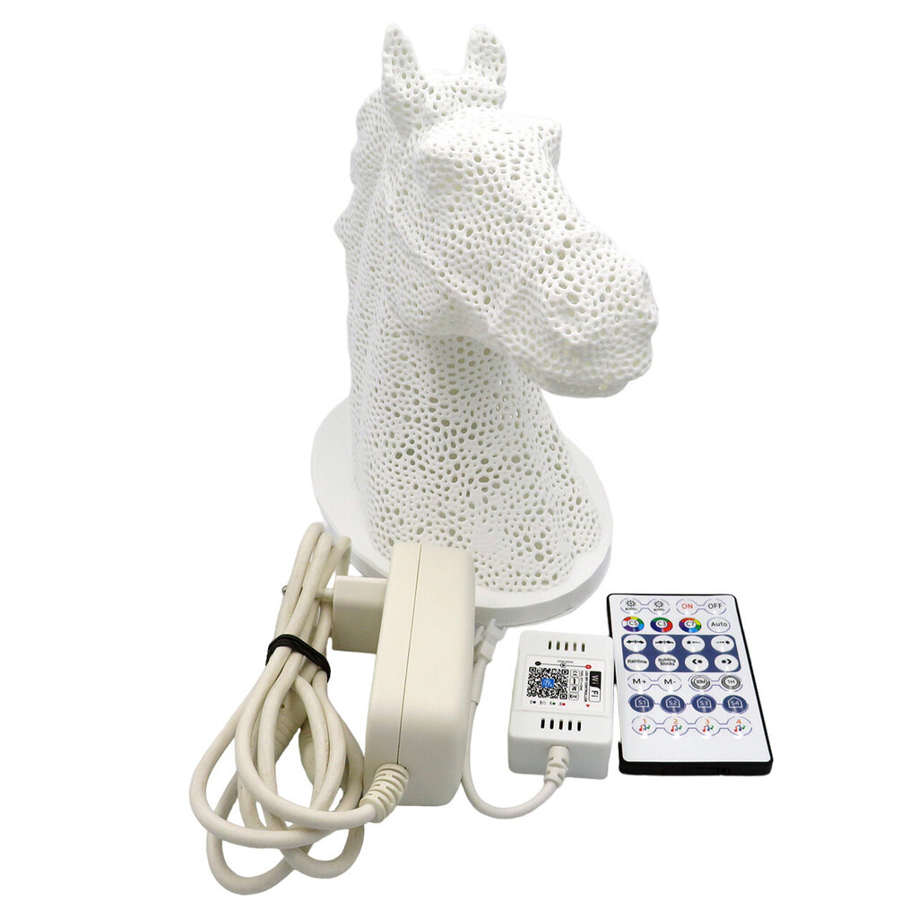 3Dgaminiai stalinis LED šviestuvas Žirgas kaina ir informacija | Staliniai šviestuvai | pigu.lt
