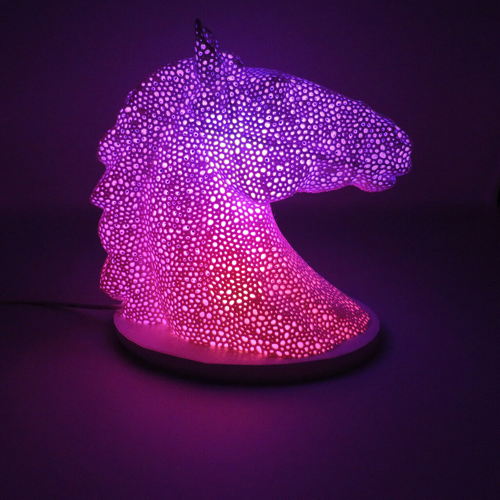 3Dgaminiai stalinis LED šviestuvas Žirgas kaina ir informacija | Staliniai šviestuvai | pigu.lt