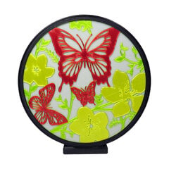 3Dgaminiai stalinis šviestuvas Gėlės ir drugeliai цена и информация | Настольные светильники | pigu.lt