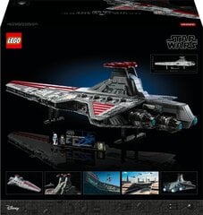 75367 LEGO® Star Wars Venator klasės Respublikos atakos kreiseris kaina ir informacija | Konstruktoriai ir kaladėlės | pigu.lt