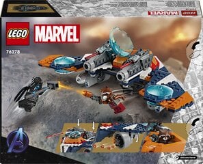 76278 LEGO® Marvel Rocket Karo paukštis prieš Ronaną kaina ir informacija | Konstruktoriai ir kaladėlės | pigu.lt