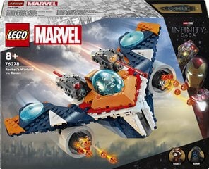 76278 LEGO® Marvel Rocket „Karo paukštis“ prieš Ronaną kaina ir informacija | Konstruktoriai ir kaladėlės | pigu.lt