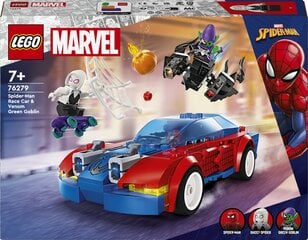 76279 LEGO® Marvel: Гоночная машина Человека-паука и Зеленый гоблин Веном цена и информация | Конструкторы и кубики | pigu.lt