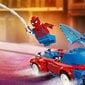 76279 LEGO® Marvel Žmogaus voro lenktyninis automobilis ir venomizuotas Žaliasis goblinas цена и информация | Konstruktoriai ir kaladėlės | pigu.lt