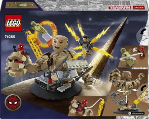 76280 LEGO® Marvel Человек-паук против Песочного человека: финальная битва цена и информация | Конструкторы и кубики | pigu.lt