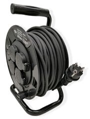 Extension cord on reel, H05RR-F / 3G1.5, IP44, 20 м цена и информация | Автопринадлежности | pigu.lt