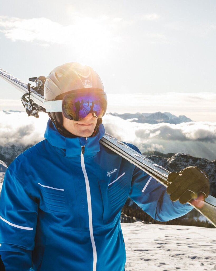 Slidinėjimo striukė vyrams Kilpi Killy, mėlyna kaina ir informacija | Vyriškа slidinėjimo apranga | pigu.lt