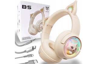 ONIKUMA B5 Gaming headset (Pink) цена и информация | Наушники | pigu.lt