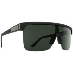 Солнечные очки SPY FLINN, матовые черно-белые с серо-зелеными линзами цена и информация | Спортивные поляризованные солнцезащитные очки | pigu.lt