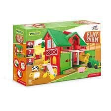 Двухэтажная игровая ферма с животными цена и информация | Развивающие игрушки | pigu.lt