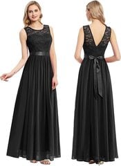 Платье-макси Berylove, черное цена и информация | Платья | pigu.lt