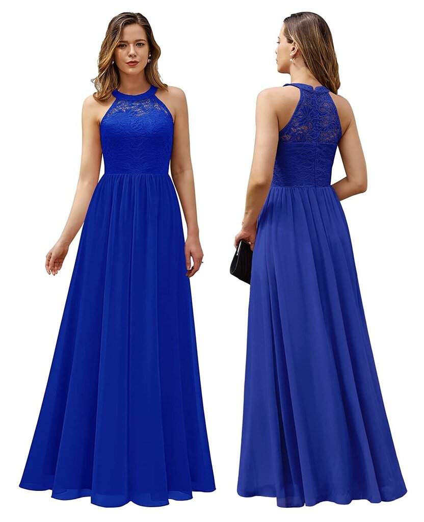 Suknelė moterims Wedtrend, mėlyna kaina ir informacija | Suknelės | pigu.lt
