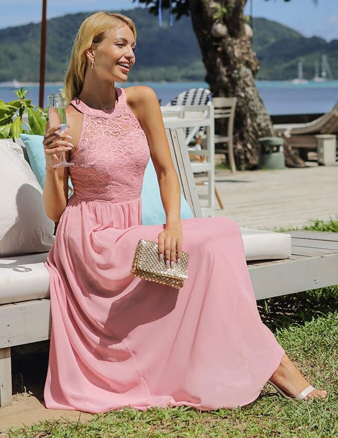 Suknelė moterims WedTrend, rožinė kaina ir informacija | Suknelės | pigu.lt