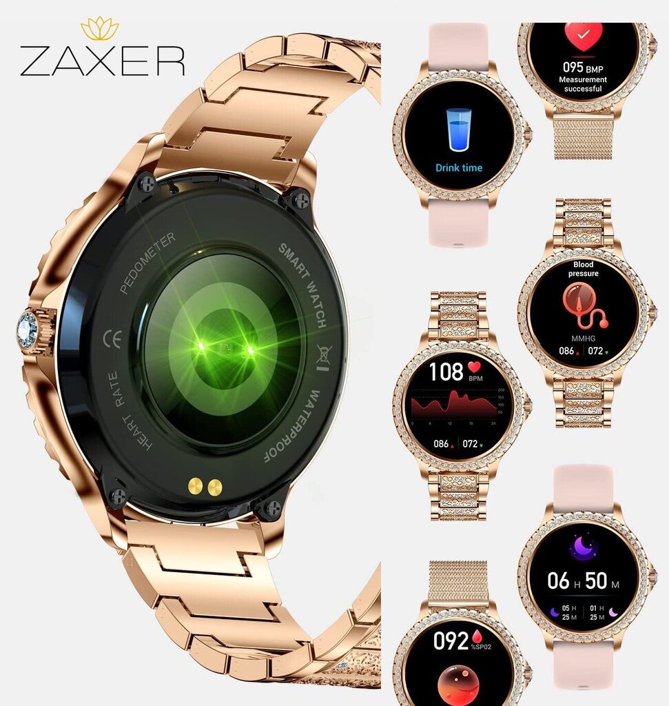 Zaxer ZI58 Silver Cyrkonie kaina ir informacija | Išmanieji laikrodžiai (smartwatch) | pigu.lt