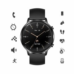 Manta Kelly SWU301BK Black kaina ir informacija | Išmanieji laikrodžiai (smartwatch) | pigu.lt
