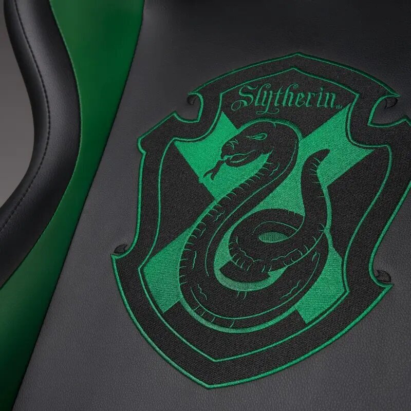 Žaidimų kėdė Subsonic Pro Harry Potter Slytherin, juoda/žalia kaina ir informacija | Biuro kėdės | pigu.lt