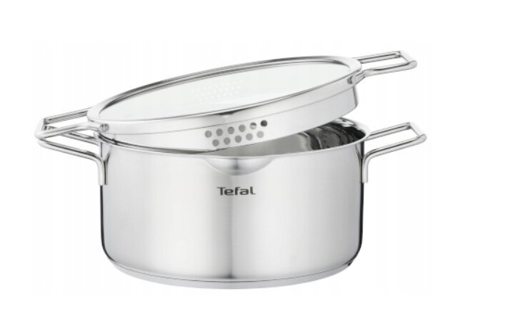 Tefal puodų ir keptuvių rinkinys Nordica H852SA56, 20 dalių kaina ir informacija | Puodai, greitpuodžiai | pigu.lt