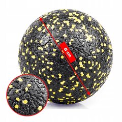 Gimnastikos kamuolys Thunder, 8cm, geltonas kaina ir informacija | Gimnastikos kamuoliai | pigu.lt