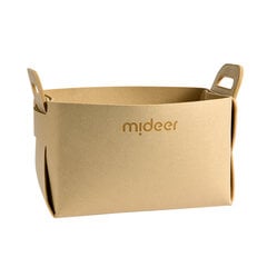 MiDeer žaislų/daiktų laikymo krepšys, kreminis kaina ir informacija | Daiktadėžės | pigu.lt