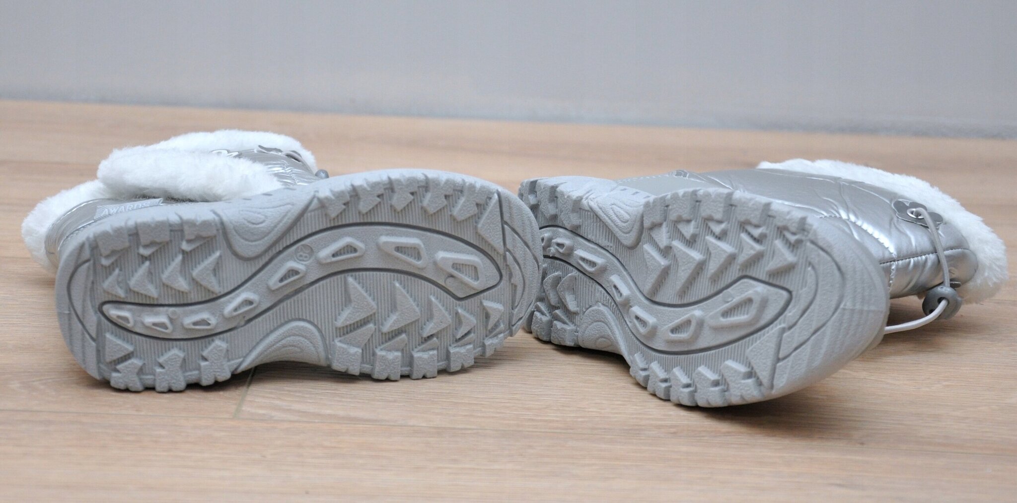 Mkoomi sniego batai vaikams, sidabrinės spalvos kaina ir informacija | Žieminiai batai vaikams | pigu.lt