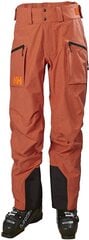 Slidinėjimo kelnės vyrams Helly Hansen 65751-300, rudos цена и информация | Мужская лыжная одежда | pigu.lt