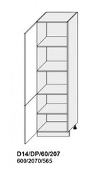 Pastatoma spintelė Carrini D14DP 60 207, dešininė, balta цена и информация | Кухонные шкафчики | pigu.lt