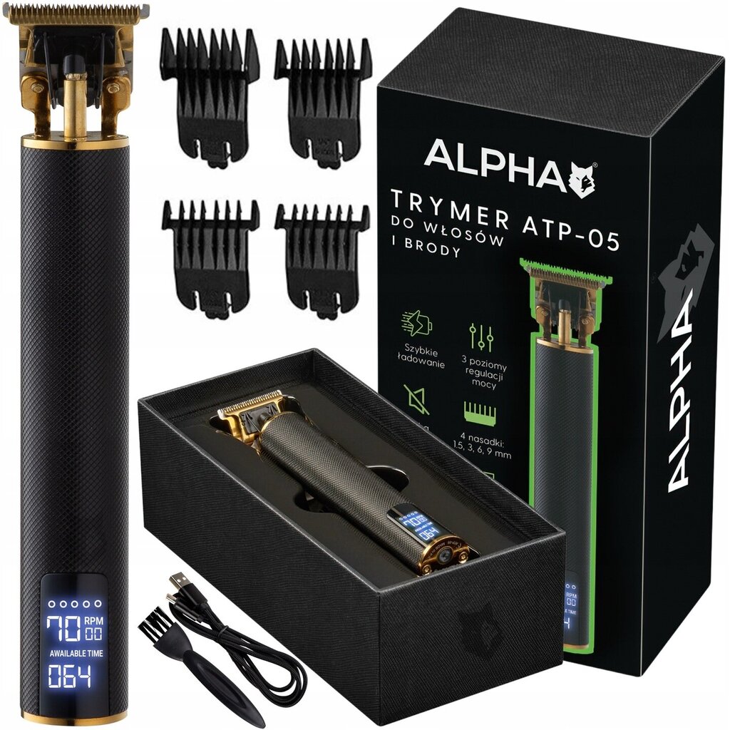 Alpha 1480 kaina ir informacija | Plaukų kirpimo mašinėlės | pigu.lt