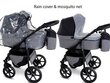 Universalus vežimėlis 3 in 1 GaGaDumi Boston Travel System, kreminis цена и информация | Vežimėliai | pigu.lt