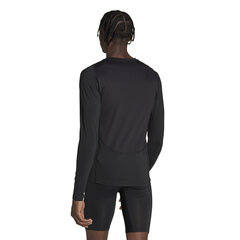 Футболка Adidas Techfit Aeroready Long Black HP0626 HP0626/XL, черная цена и информация | Мужская спортивная одежда | pigu.lt