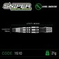 Strėlytės Winmau Sniper SE, 21 g, juodos kaina ir informacija | Smiginis | pigu.lt