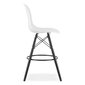 2-ių kėdžių komplektas Leobert Lamal, baltas/juodas цена и информация | Virtuvės ir valgomojo kėdės | pigu.lt