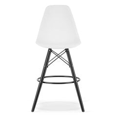 комплект из 2 стульев Leobert Lamal, белый/черный цена и информация | Стулья для кухни и столовой | pigu.lt