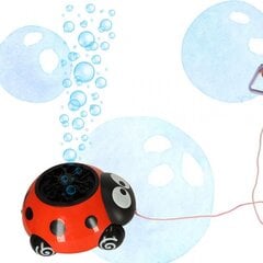 Muilo burbulų mašina muilo burbulų boružėlės žibintai цена и информация | Игрушки для песка, воды, пляжа | pigu.lt