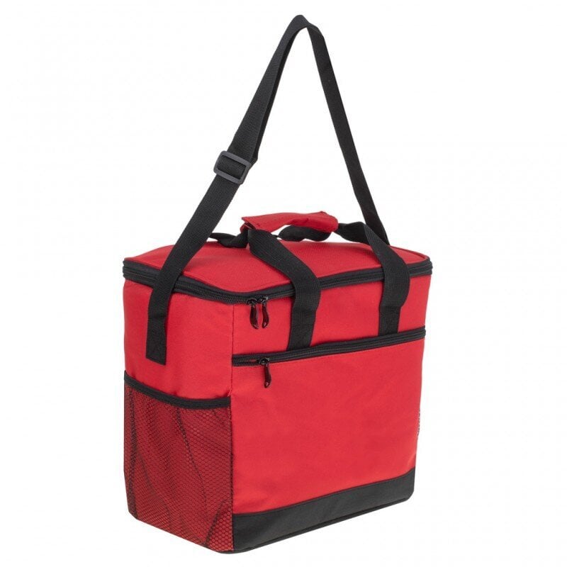 Termo krepšys, 16l, raudonas kaina ir informacija | Šaltkrepšiai, šaltdėžės ir šaldymo elementai | pigu.lt