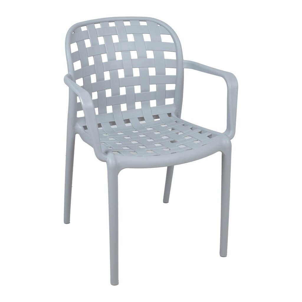 Kėdė Home4you Peach, pilka kaina ir informacija | Lauko kėdės, foteliai, pufai | pigu.lt