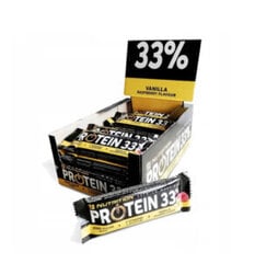 Vanilės ir aviečių skonio proteino batonėlis Go On 33%, 25 x 50g kaina ir informacija | Batonėliai | pigu.lt