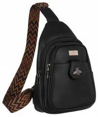 Рюкзак для женщин Peterson, черный цена и информация | Женские сумки | pigu.lt