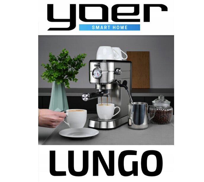 Yoer Lungo цена и информация | Kavos aparatai | pigu.lt